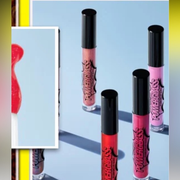 NEW FULL SIZE MAC POWER GLASS PLUMPING LIP GLOSS IN SHADE BEAUT BRUT - Picture 2 of 7